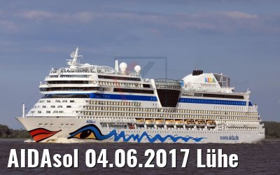 AIDAsol 04.06.2017 Lühe