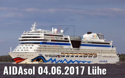AIDAsol 04.06.2017 Lühe