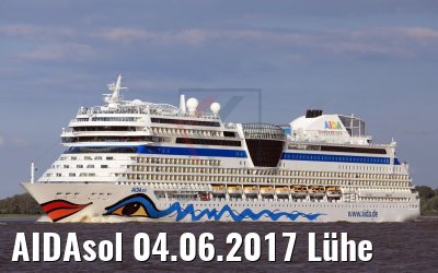 AIDAsol 04.06.2017 Lühe