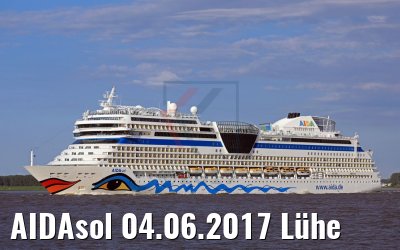 AIDAsol 04.06.2017 Lühe