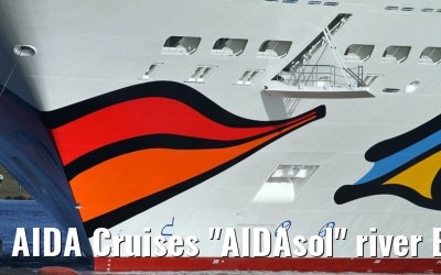 AIDA Cruises "AIDAsol" river Ems conveyance, 11 March 2011