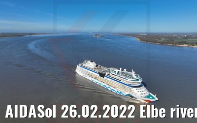 AIDASol 26.02.2022 Elbe river