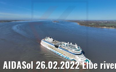 AIDASol 26.02.2022 Elbe river