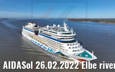 AIDASol 26.02.2022 Elbe river