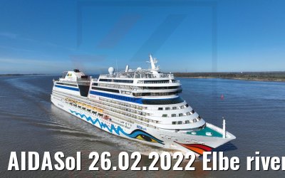 AIDASol 26.02.2022 Elbe river
