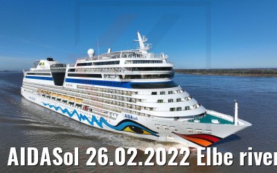 AIDASol 26.02.2022 Elbe river