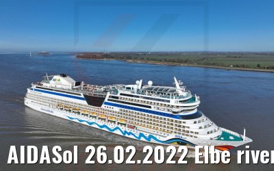 AIDASol 26.02.2022 Elbe river