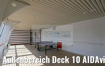 Außenbereich Deck 10 AIDAvita
