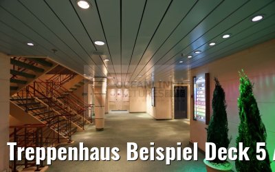 Treppenhaus Beispiel Deck 5 AIDAvita