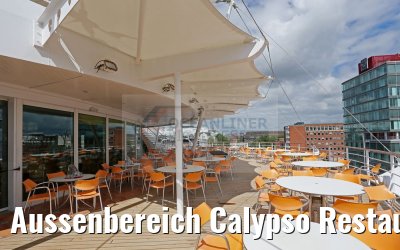 Aussenbereich Calypso Restaurant AIDAvita