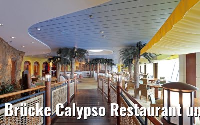 Brücke Calypso Restaurant und Body and Soul Sportbereich AIDAvita