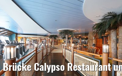 Brücke Calypso Restaurant und Body and Soul Sportbereich AIDAvita