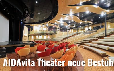 AIDAvita Theater neue Bestuhlung