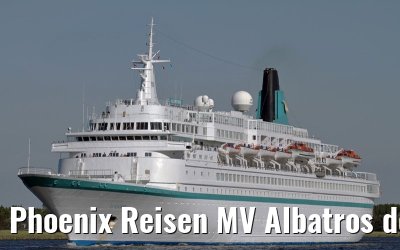 Phoenix Reisen MV Albatros departing Amsterdam, 01. June 2011