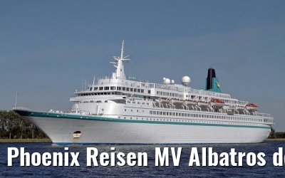 Phoenix Reisen MV Albatros departing Amsterdam, 01. June 2011