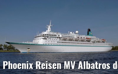 Phoenix Reisen MV Albatros departing Amsterdam, 01. June 2011
