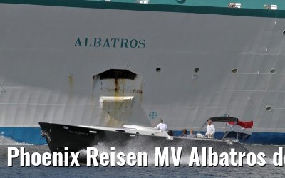 Phoenix Reisen MV Albatros departing Amsterdam, 01. June 2011