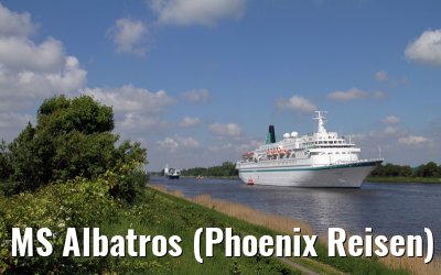 MS Albatros (Phoenix Reisen) Kiel Canal 31. May 2013