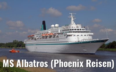 MS Albatros (Phoenix Reisen) Kiel Canal 31. May 2013