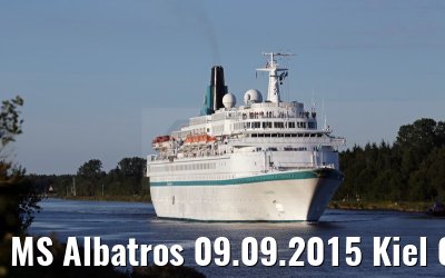 MS Albatros 09.09.2015 Kiel Canal transit