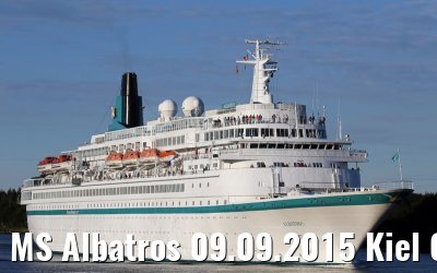 MS Albatros 09.09.2015 Kiel Canal transit