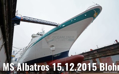 MS Albatros 15.12.2015 Blohm und Voss Werft Dock 10
