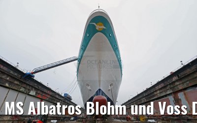MS Albatros Blohm und Voss Dock 10 Bugansicht