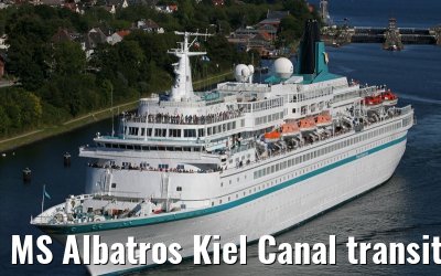 MS Albatros Kiel Canal transit 09.09.2015