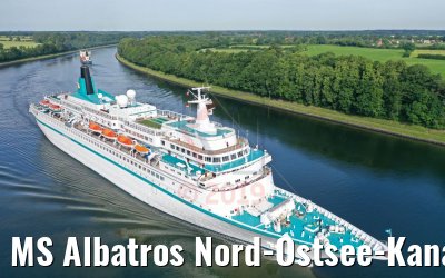 MS Albatros Nord-Ostsee-Kanal 25.06.2019