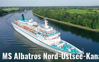 MS Albatros Nord-Ostsee-Kanal 25.06.2019