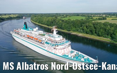 MS Albatros Nord-Ostsee-Kanal 25.06.2019
