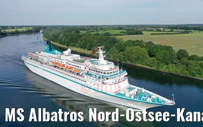 MS Albatros Nord-Ostsee-Kanal 25.06.2019