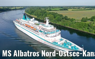 MS Albatros Nord-Ostsee-Kanal 25.06.2019