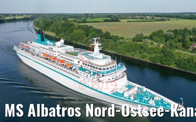 MS Albatros Nord-Ostsee-Kanal 25.06.2019