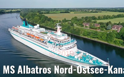 MS Albatros Nord-Ostsee-Kanal 25.06.2019