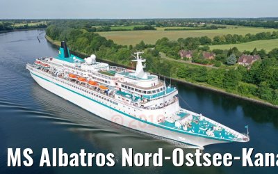 MS Albatros Nord-Ostsee-Kanal 25.06.2019