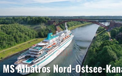 MS Albatros Nord-Ostsee-Kanal 25.06.2019