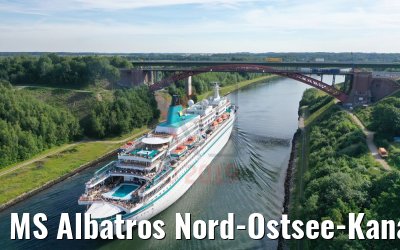 MS Albatros Nord-Ostsee-Kanal 25.06.2019