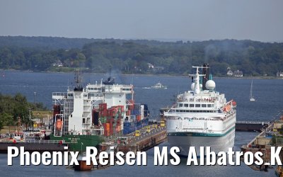 Phoenix Reisen MS Albatros Kiel Canal transit, 20. July 2014