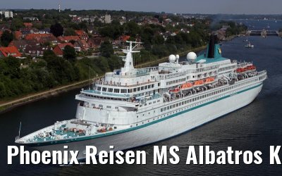 Phoenix Reisen MS Albatros Kiel Canal transit, 20. July 2014