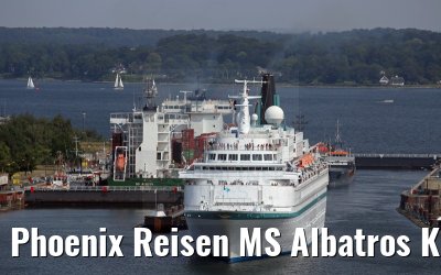 Phoenix Reisen MS Albatros Kiel Canal transit, 20. July 2014