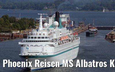 Phoenix Reisen MS Albatros Kiel Canal transit, 20. July 2014