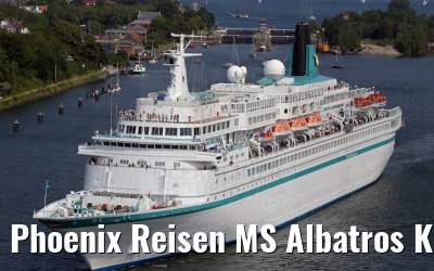 Phoenix Reisen MS Albatros Kiel Canal transit, 20. July 2014