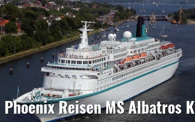Phoenix Reisen MS Albatros Kiel Canal transit, 20. July 2014