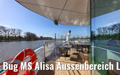 Bug MS Alisa Aussenbereich Lounge