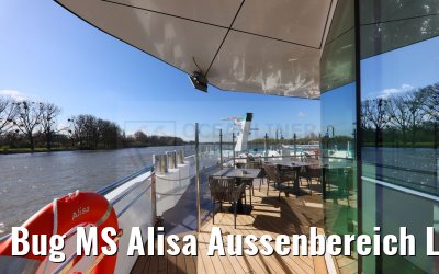 Bug MS Alisa Aussenbereich Lounge