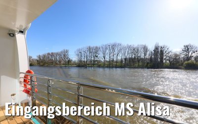 Eingangsbereich MS Alisa