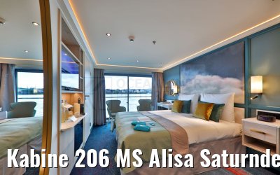Kabine 206 MS Alisa Saturndeck