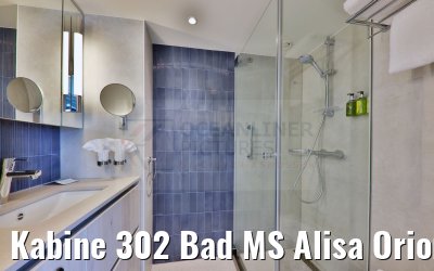 Kabine 302 Bad MS Alisa Oriondeck