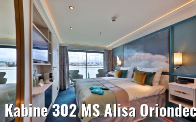Kabine 302 MS Alisa Oriondeck